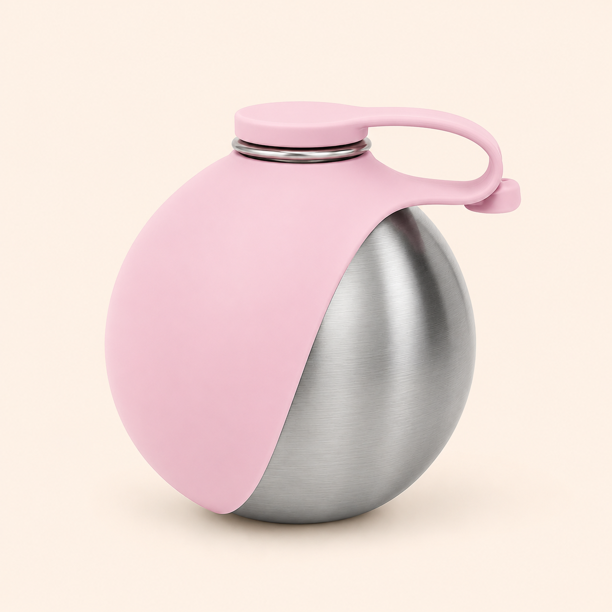 HydroBuddy — RVS reisdrinkfles met drinkbak
