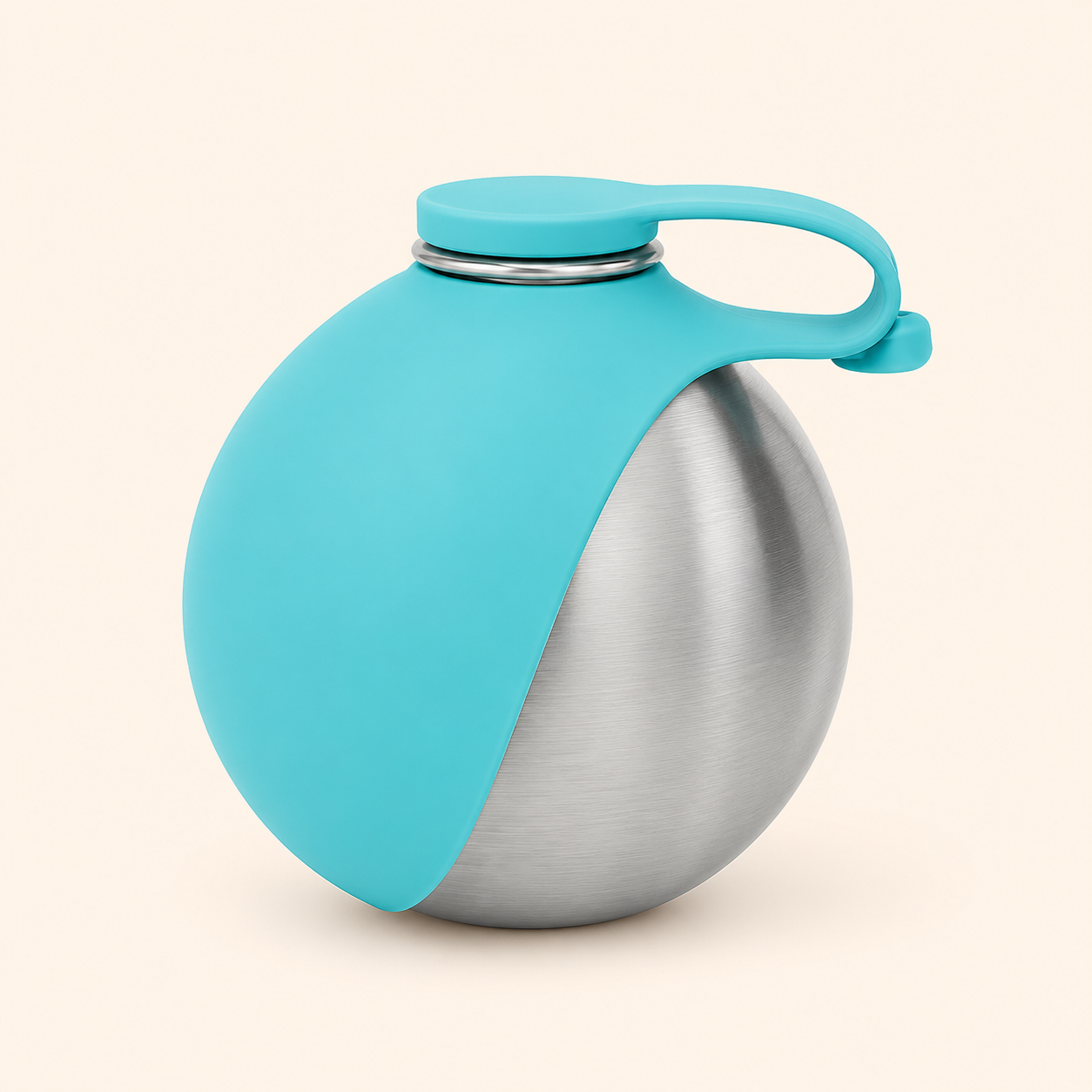 HydroBuddy — RVS reisdrinkfles met drinkbak