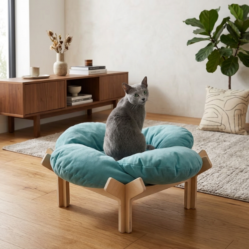PuffCloud — Orthopedisch kattenbed