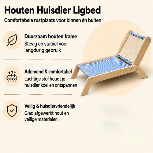 LoungeCloud — Kattenligstoel met hangmat