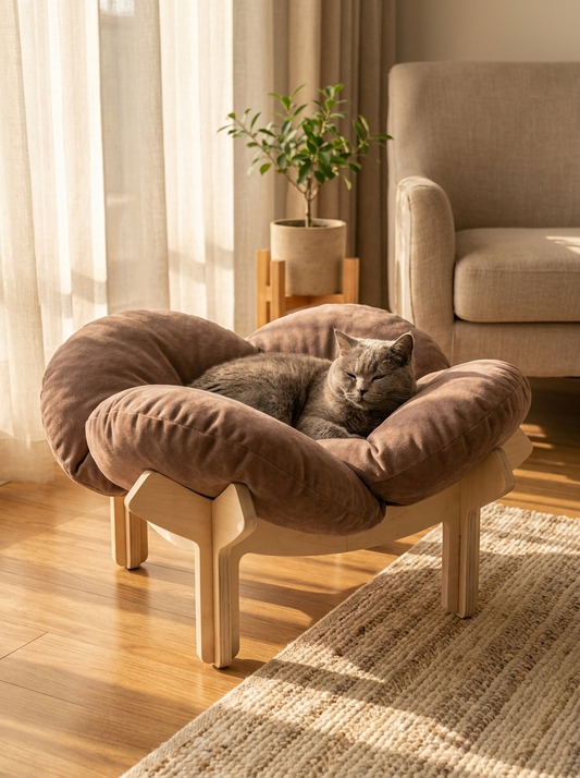 PuffCloud — Orthopedisch kattenbed