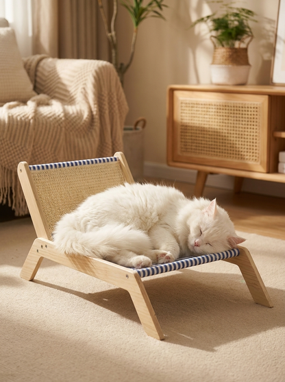 LoungeCloud — Kattenligstoel met hangmat