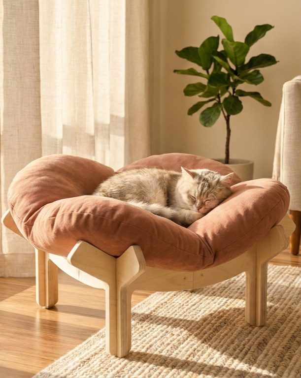 PuffCloud — Orthopedisch kattenbed