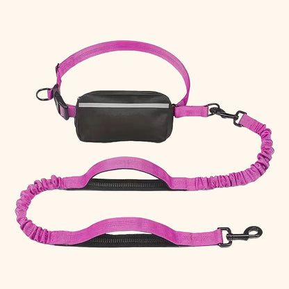 StrideFree — Handsfree hondenriem met heuptas