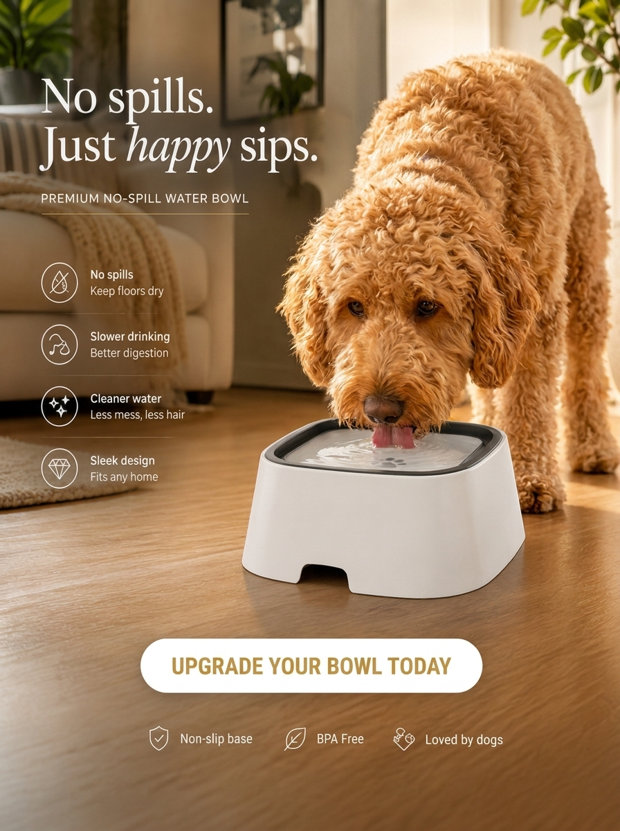 SplashFree — Anti-spat waterbak